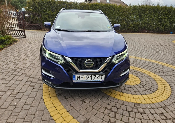 Nissan Qashqai cena 74500 przebieg: 131500, rok produkcji 2019 z Węgorzyno małe 466